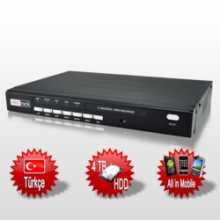 Redrock RR104 4 Kanal Full D1 100 FPS Kayıt Cihazı