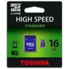 Toshiba 16 GB Micro SDHC Kart (Class 4)