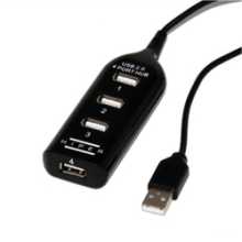 Hiper UH42 USB Hub 4 Port(USB 2.0 Çoklayıcı) Siyah