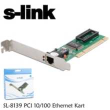 S-link SL-8139 PCI 10/100 Ethernet Kart