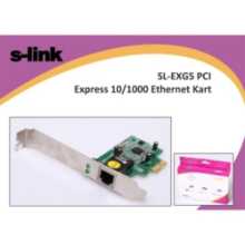 S-Link SL-EXG5 PCI Express 10/1000 Ethernet Kartı