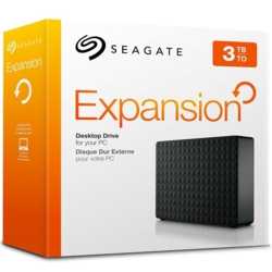 Seagate 3.5 3TB Exp USB3.0 Siyah STEB3000200