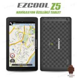 Ezcool Z5 1GB 8GB DualCam HDMI 9 GPS HD Siyah