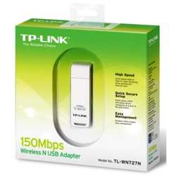 TP-Link TL-WN727N 150Mbps Wi-Fi Lite-N USB Adaptör
