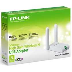 TP-Link TL-WN822N 300Mbps Wi-Fi 2x3dBi USB Adaptör