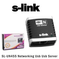 S-link SL-UN455 Networking USB Print Server