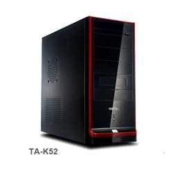 Vento TA-K52 350W ATX Kasa Siyah-Kırmızı