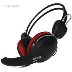 Frisby FHP-235 Mikrofonlu Kulaklık Siyah-Kırmızı