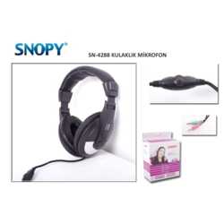 Snopy SN-4288 Mikrofonlu Kulaklık