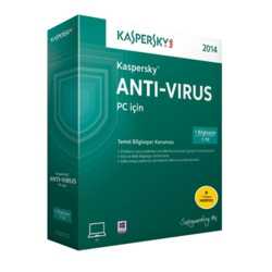 Kaspersky Antivirüs 2015 2 Kullanıcı DVD Kutu