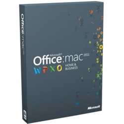 MS Office Home Busines MAC 2011 ENG KUTU W6F-00213